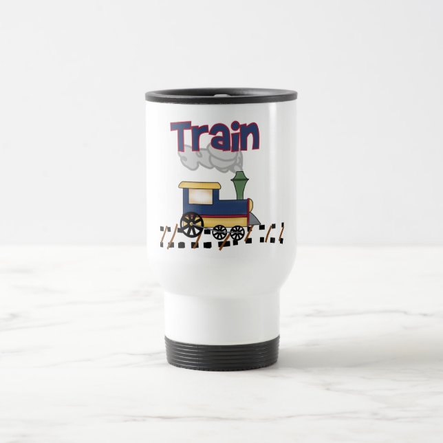 Caneca Térmica Trem no camiseta e nos presentes da trilha (Centro)