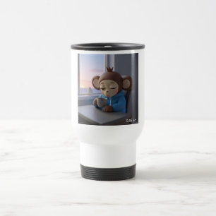 Caneca Térmica Tremores engraçados de programador às 5:55 da manh