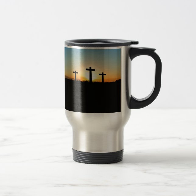 Caneca Térmica Três cruzes (Direita)