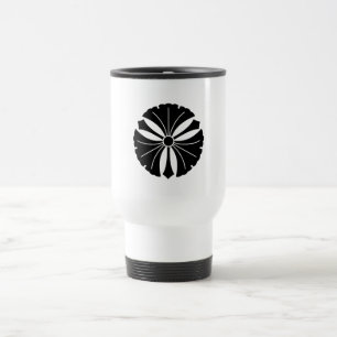 Caneca Térmica Três folhas de ginkgo com espadas