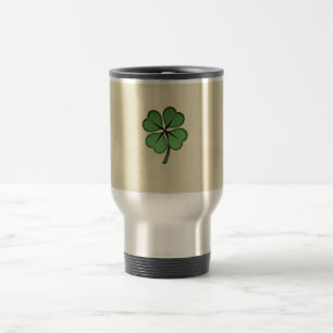 Caneca Térmica Trevo da Sorte Irlandês Elegante