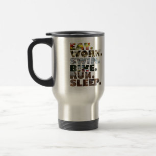 Caneca Térmica Triathlete come o dia-a-dia do sono do