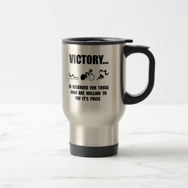 Caneca Térmica Triathlon da vitória (Direita)