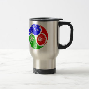 Caneca Térmica Triathlon TRI Yin Yang