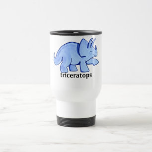 Caneca Térmica Triceratops azul