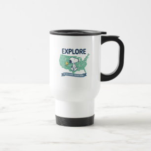 Caneca Térmica Trippin rodoviário Explorações de amendoins