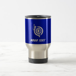 Caneca Térmica Trompa francesa azul