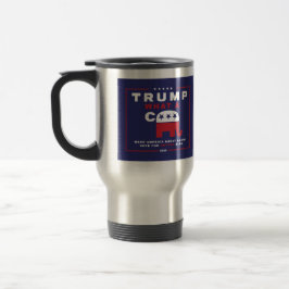 Caneca Térmica Trump. Que poster da campanha anti-tropete - C***
