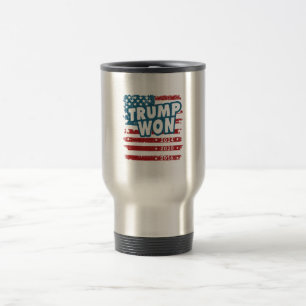 Caneca Térmica Trump Won 2024