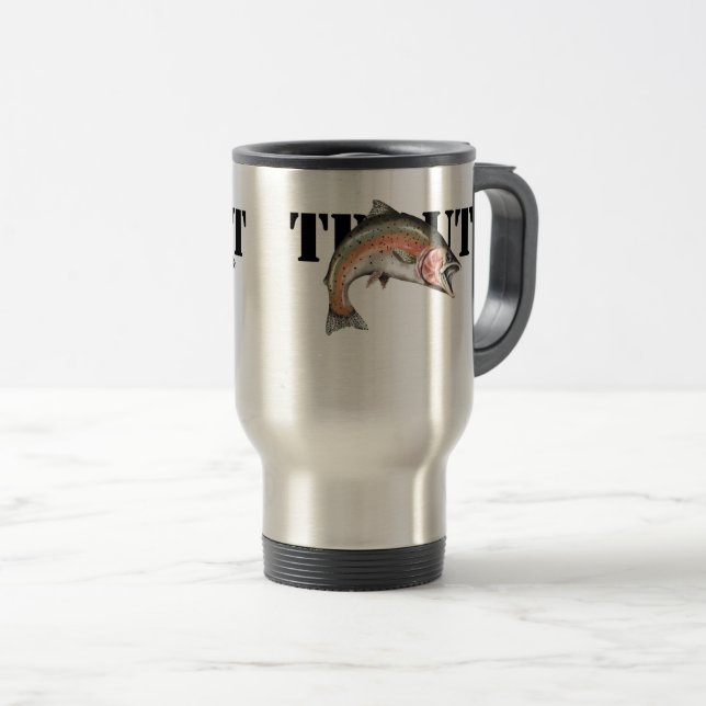 Caneca Térmica Truta (Frente Esquerda)