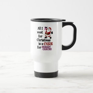 Caneca Térmica Tudo Que Eu Quero Para O Natal...Câncer De Mama