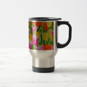 Caneca Térmica Tulipas