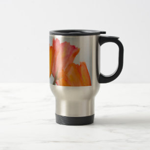 Caneca Térmica Tulipas Cítricas Laranja