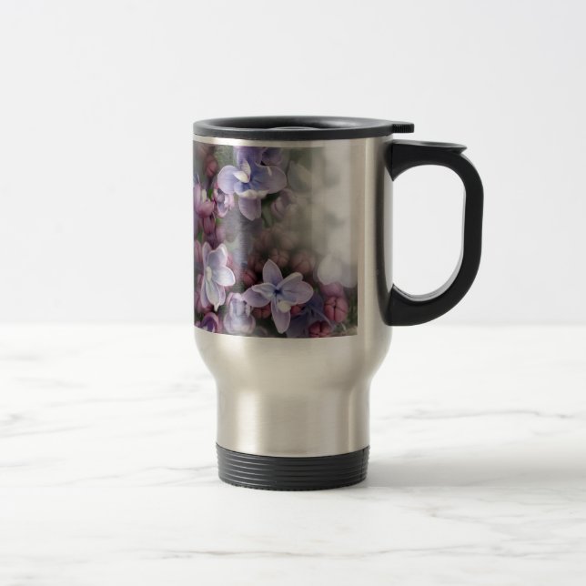 Caneca Térmica tulipas vermelhas amarelas (Direita)
