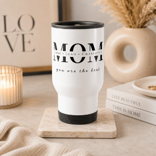 Caneca Térmica Tumbler Minimalista Personalizado com Nome da Mamã