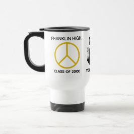 Caneca Térmica Turma de Graduação de 2026 – Graduada Paz Feminina