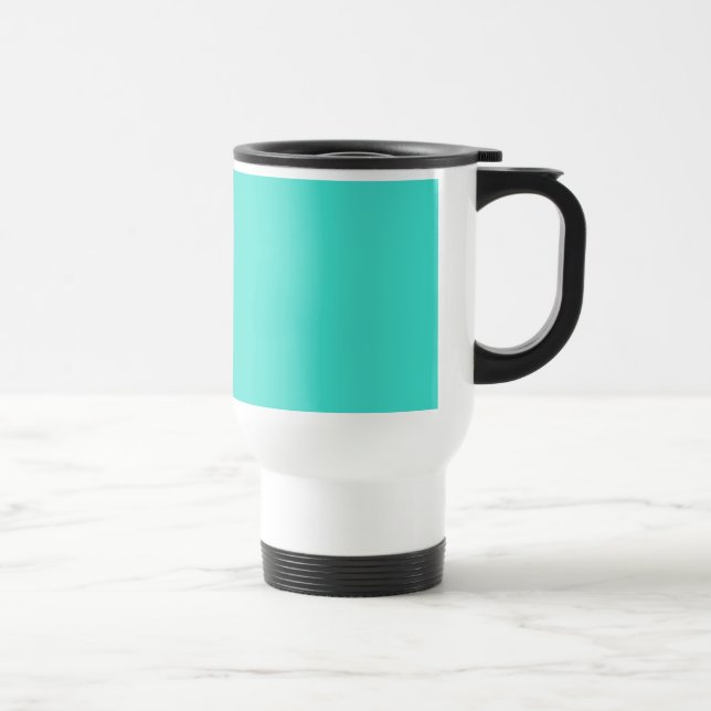 Caneca Térmica Turquesa (Direita)
