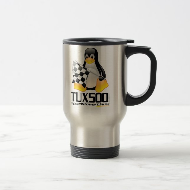 Caneca Térmica Tux500.com inoxidável (Direita)