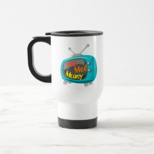 Caneca Térmica TV Retroativa de Moeda do médio