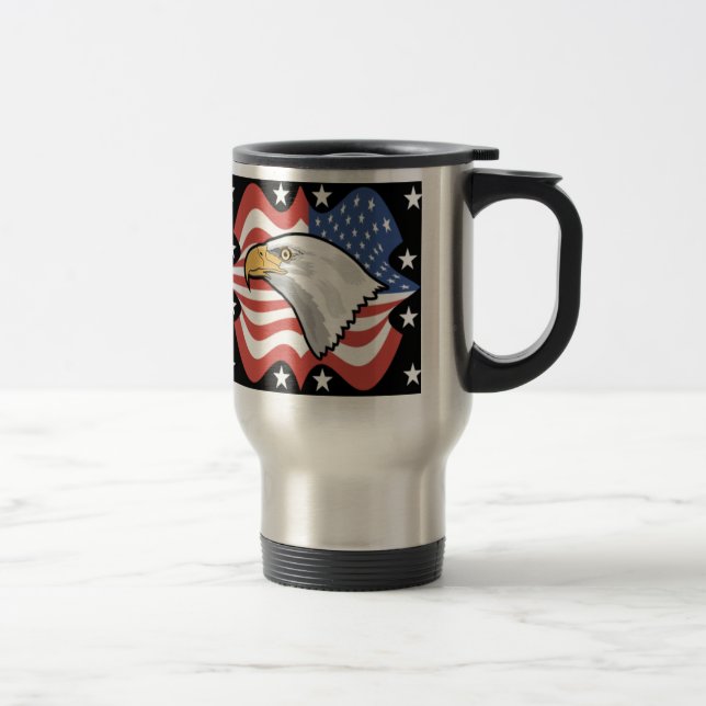 Caneca Térmica U.S.A. Eagle (Direita)