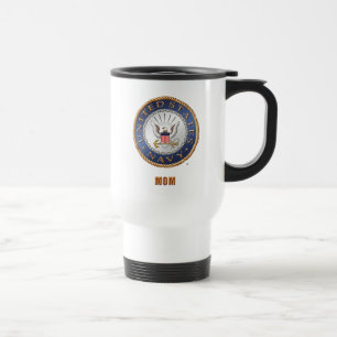 Caneca Térmica U.S. Viagem da mamã do marinho/caneca da viagem a