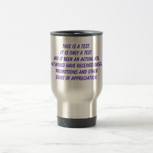 Caneca Térmica Um trabalho real