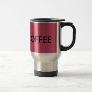 Caneca Térmica Um viagem de aço inoxidável de 15 onças/caneca