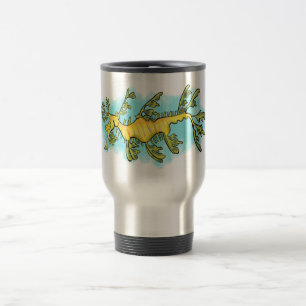 Caneca Térmica Uma ilustração engraçada e engraçada do desenho do