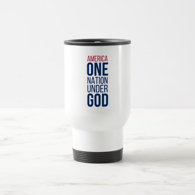 Caneca Térmica Uma Nação Sob Deus (Centro)