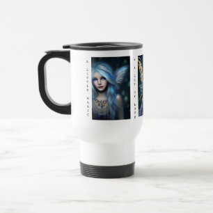 Caneca Térmica Uma Pequena Magia Moça-Fada Mística Eética