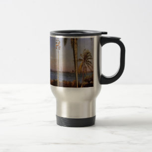 Caneca Térmica Uma visão nas Bahamas por Bierstadt Albert.