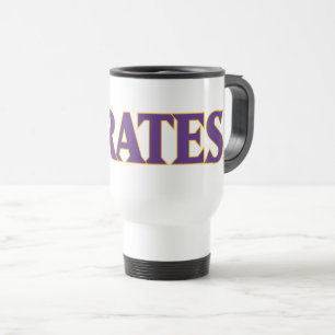 Caneca Térmica Universidade da Carolina do Leste Piratas