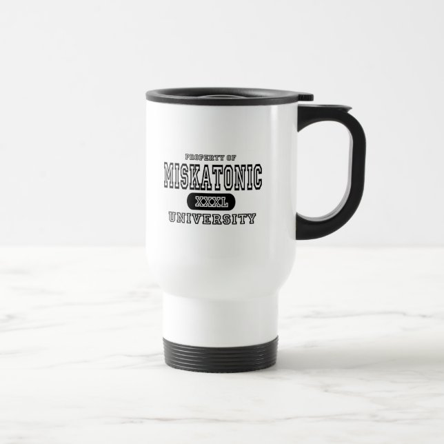 Caneca Térmica Universidade de Miskatonic (Direita)