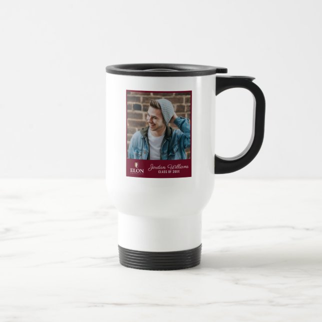 Caneca Térmica Universidade Elon | Classe 2OXX (Direita)