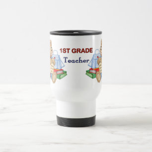 Caneca Térmica Ursinho de Dias Escolares - Professora da Classe 1