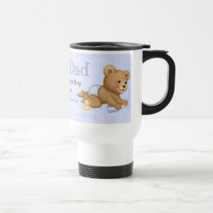Caneca Térmica Ursinho de rastreamento - Novo papai do garoto - P