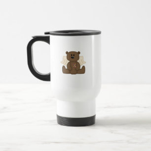 Caneca Térmica Urso da consciência do autismo do menino