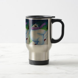 Caneca Térmica Urso Polar de Esqui