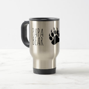 Caneca Térmica Ursos Gays Orgulho Pata de Urso Papai Urso Legal