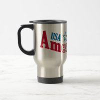 USA AmeriCAN! mug- escolha estilo e cor