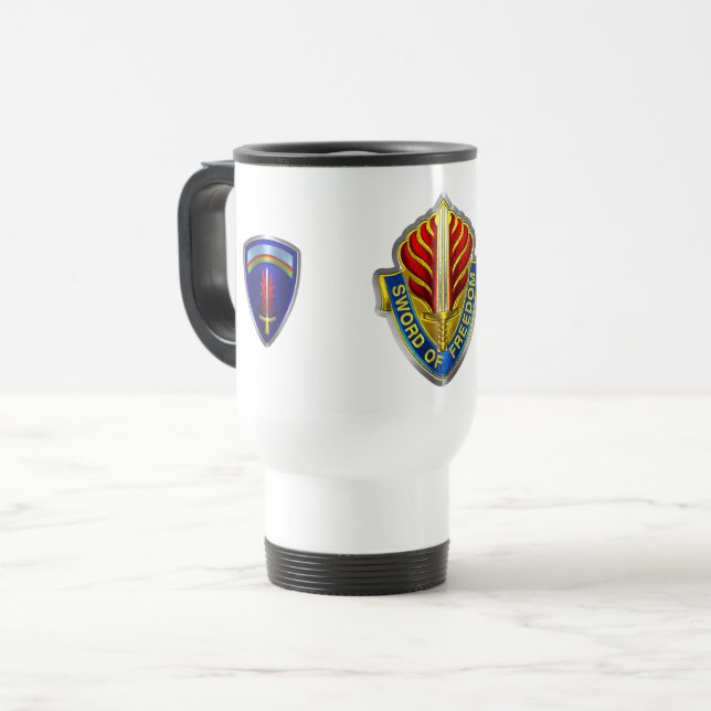 CANECA TÉRMICA USAREUR (Frente Esquerda)