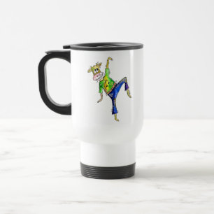 Caneca Térmica Vaca Dançante Caprichosa Fofa