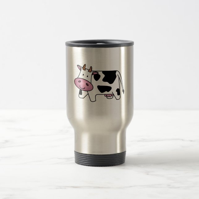 Caneca Térmica Vaca Feliz (Centro)