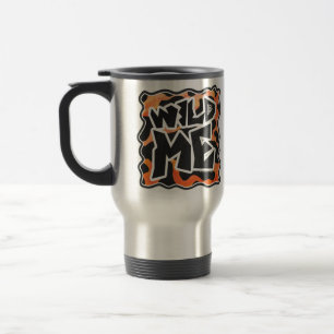 Caneca Térmica Vaca Preta e Laranja Selvagem Eu