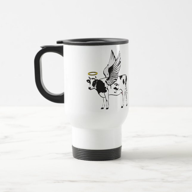 CANECA TÉRMICA VACA SANTAMENTE (Esquerda)