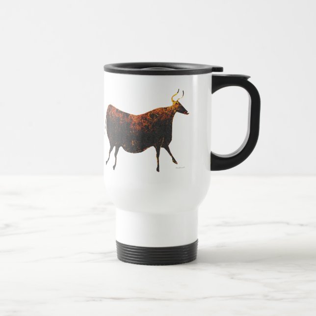 Caneca Térmica Vaca vermelha de Lascaux (Direita)