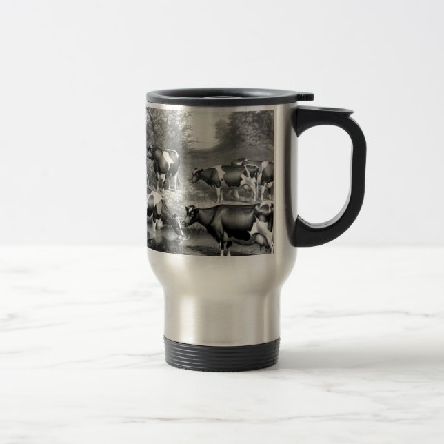 Caneca Térmica vacas da raça Holstein, vacas da raça fresian (Direita)