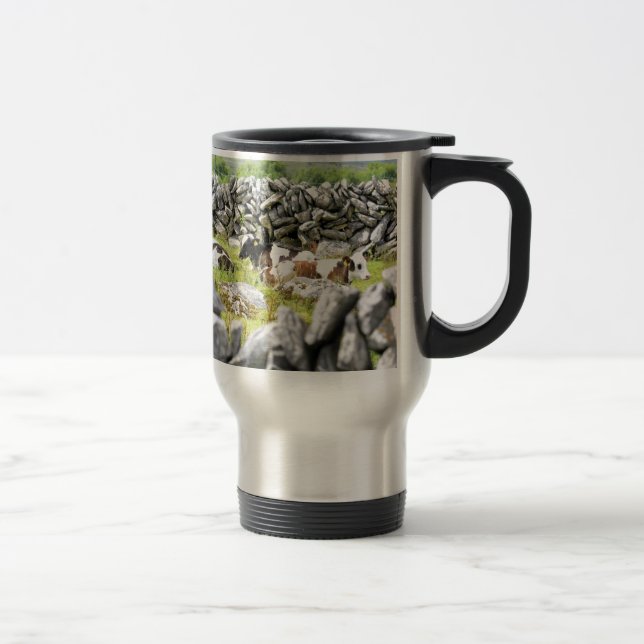 Caneca Térmica Vacas de Moo (Direita)