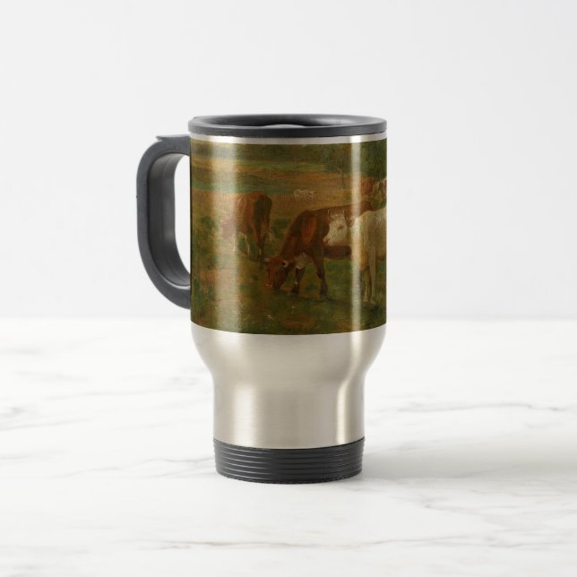 Caneca Térmica Vacas - Edward Mitchell Banister - c1890 (Frente Esquerda)
