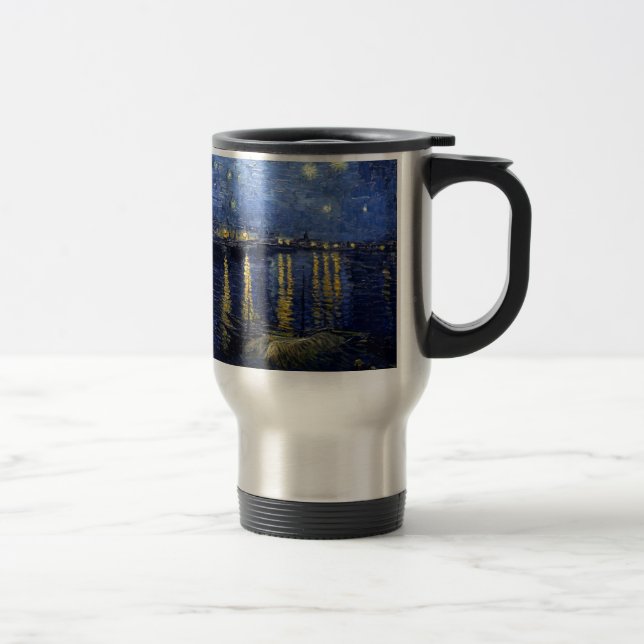 Caneca Térmica Van Gogh Starry Night Over Rhone (Direita)